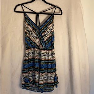 Xhilaration Patterned Romper